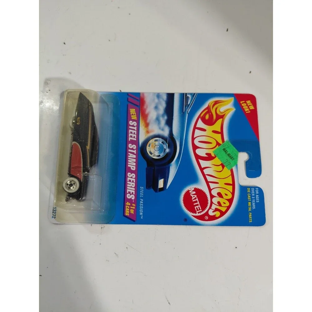NIP Hot Wheels Steel Stamp 1:64 DieCast Steel Passion Mercury Coupe Car